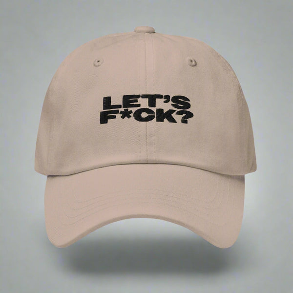 Let's F*Ck Dad Hat by YES HOMO - Stone