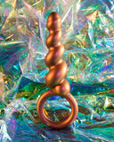 Anal Adventures Matrix Spiral Loop Copper 5.25-Inch Anal Plug