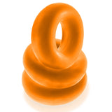 Oxballs Fat Willy Jumbo Cock Ring (3 pack) - Orange