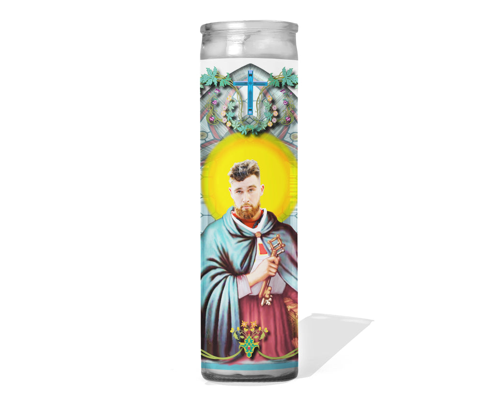 Travis Kelce Celebrity Prayer Candle