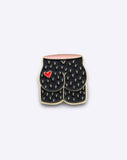 Arty Farty enamel pin by Dicks Don't Lie -  Lick my Liquorice