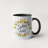 Sashay Away Coffee Mug - Floral Fancy and Delicate