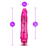 B Yours Vibe #1 Realistic Pink 9-Inch Long Vibrating Dildo