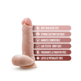 Dr. Skin Dr. Paul 7.25 Inch Long Dildo - Vanilla