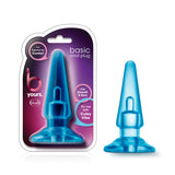 B Yours Basic Blue 4-Inch Anal Plug