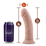 Dr. Skin Plus Realistic Vanilla 8-Inch Dildo