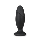 Anal Adventures Platinum Rocket Black 6.5-Inch Anal Plug