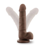 Dr. Skin Realistic Cock Realistic Chocolate 7.75-Inch Long Dildo