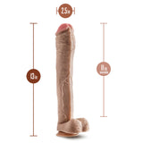 Dr. Skin Mr. Ed 13 Inch Long Dildo - Vanilla