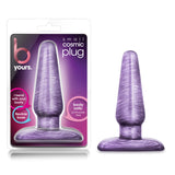 B Yours Cosmic Purple Swirl 4.25-Inch Anal Plug