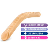 B Yours Beige 18-Inch Long Dildo