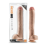 Dr. Skin Dr. Michael 14 Inch Long Dildo - Vanilla