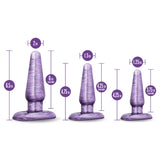 B Yours Trainer Kit Purple Swirl Anal Plug