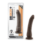 Dr. Skin Plus Realistic Chocolate 9-Inch Long Dildo