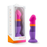 Avant Summer Fling D3: Artisan 8 Inch Curved  Dildo with Suction Cup Base