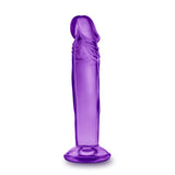 B Yours Sweet N' Small 6 Realistic Purple 6.5-Inch Long Dildo