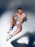 RED Hot Core Jock - White