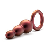 Anal Adventures Matrix Beaded Loop Plug - Copper