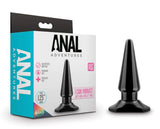 Anal Adventures Easy Black 4-Inch Anal Plug