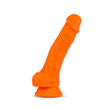 Neo Elite Neon Orange 7.5-Inch Long Dildo