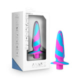 Avant Vibrotize Fuchsia Artisan 5 Inch Powerful Vibrating Stayput™ Butt Plug