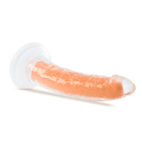 Neo Elite Lavo Glow In The Dark Neon Orange 7.5-Inch Long Dildo