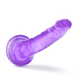 B Yours Plus Lust N’ Thrust Realistic Purple 7.5-Inch Long Dildo