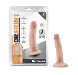 Dr. Skin Silicone Dr. Lucas Realistic Vanilla 5.5-Inch Long Dildo