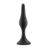 Anal Adventures Platinum Beginner Black 5.25-Inch Anal Plug