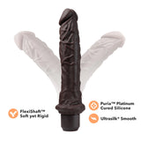 Dr. Skin Silicone Dr. Richard Brown 9.75-Inch Long Vibrating Dildo