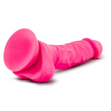 Neo Realistic Neon Pink 7.5-Inch Long Dildo