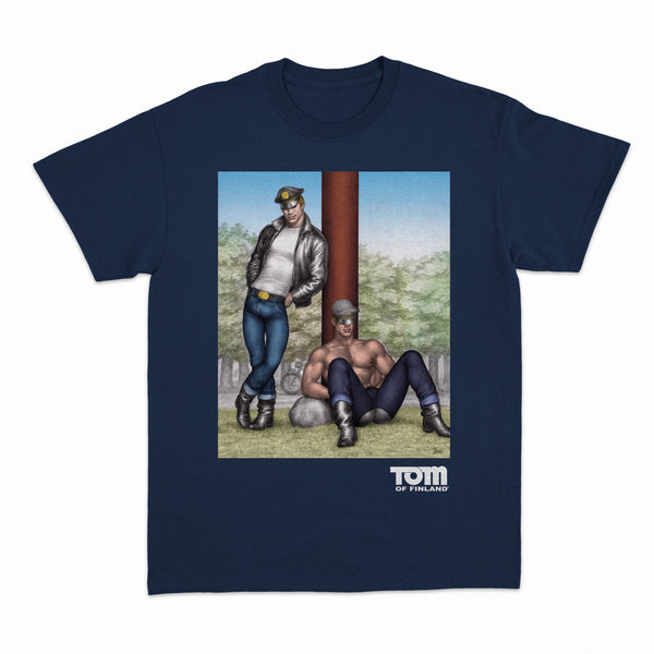 Tom of Finland Rest Stop Tee by Peachy Kings