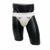 JUST DO IT SOCKS WHITE JOCKSTRAP BY SNEAKERMASK