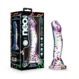 Neo Elite Glow in the Dark Silicone Hanky Panky Dildo 7.5in