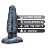 Jet The Plug Carbon Metallic Black 5-Inch Anal Plug