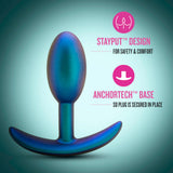 Anal Adventures Matrix The Nebula Plug: 3.5 inch Vibrating Inner Ball Butt Plug