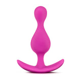 Luxe Explore Fuchsia 4.5-Inch Anal Plug With Handle