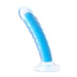 Neo Elite Tao Glow In The Dark Neon Blue 7-Inch Long Dildo