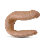 Dr. Skin Mini Double Dong Mocha 12.5-Inch Long Double Dildo