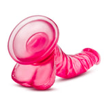 B Yours Sweet N' Hard 7 Realistic Curved Pink 8.5-Inch Long Dildo