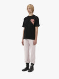 JW ANDERSON RECLINING STUD CHEST POCKET TEE