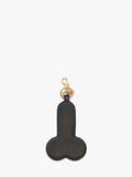 JW ANDERSON LEATHER PENIS KEYRING BLACK/ BROWN