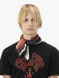 JW ANDERSON CROUCHING STUD SILK SCARF