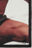 JW ANDERSON CROUCHING STUD SILK SCARF