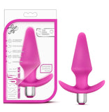 Luxe Discover Pink 5-Inch Vibrating Anal Plug With Handle