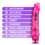 Blush B Yours Vibe 6 Realistic Pink 8.5-Inch Long Vibrating Dildo