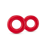 Stay Hard Red Donut Penis Rings 2-Pack