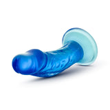 B Yours Sweet N' Small 6 Realistic Blue 4.5-Inch Long Dildo