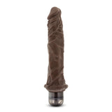 Dr. Skin Cock Vibe 8 Realistic Chocolate 9.75-Inch Long Vibrating Dildo