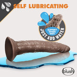 Dr. Skin Glide Realistic Chocolate 7.5-Inch Long Dildo